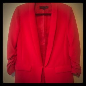 NWOT Designer Red blazer